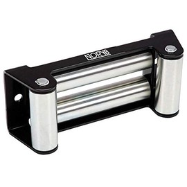 Noryb Heavy Duty 4 Way Roller Fairlead Hawse Cable Winch Off Road 4x4 ATV Recovery (3000lbs)