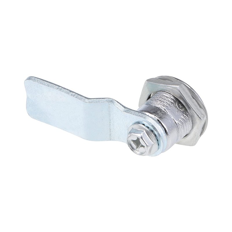 sourcing map Tubular Cam Lock, 18mm Cylinder Long Bent Cam,