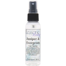 Juniper and Evergreen Car Spray by Eclectic Lady, 2 ounces