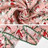 APIGANIZ 4 Pcs 21"x21" Cotton Bandana for Women, Super Soft