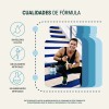 L-glutamina Life360+ Pure Glutamine 180 Cápsulas Magnesio Sin sabor
