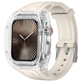 Delidigi Rugged Clear Protective Case with TPU Strap