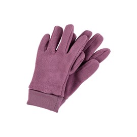 Sterntaler Baby Unisex Finger Gloves, Children's, Heather, Made from Microfleece, Pink, blackberry