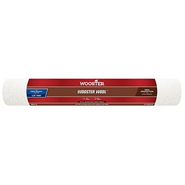 Wooster RR632-18 Wool 1/2" Roller Cover, 18-Inch