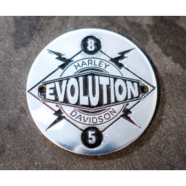 The Dirty Gringo Sexy Polished Aluminum 1985 Evo Evolution Point Timing Cover for Harley Davidson