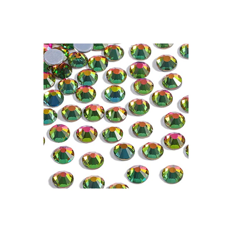 Beadsland Hotfix Rhinestones, 1440pcs Flatback Crystal Rhinestones for Crafts Clothes