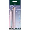 Faber-Castell 241159 - Set da scrittura Blushing Sky, con penna
