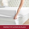 Prime Linens Extra Deep 30Cm Plain Fitted Sheet, Elastic Pocket