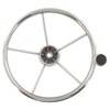 NovelBee 5 Spoke Dia.11" Stainless Steel Boat Steering Wheel with