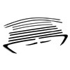 Stainless Steel Window Trim Chrome Delete for Accord 2023 2024