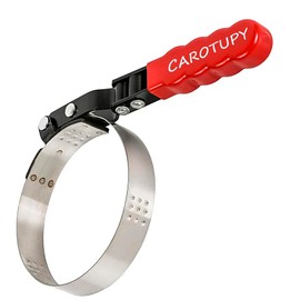 CAROTUPY Extra Large Oil Filter Wrench, Oil Filter Wrench Tool Fits Filter from 4-3/4"to 5-1/4" for Cars, Motorcycles and Trucks