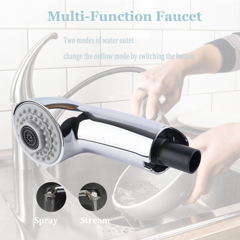 Pull-Out Spray Wand Fits Grohe Pull Out Faucets, Compatible with