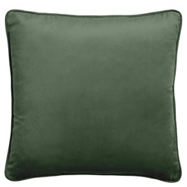 Laurence Llewelyn-Bowen - Montrose - Velvet Cushion Cover - 43 x 43cm in Bottle Green,MTEBO4371PL