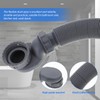 DOITOOL Flexible Tub Drain Low Profile 1 1/2 P Flexible
