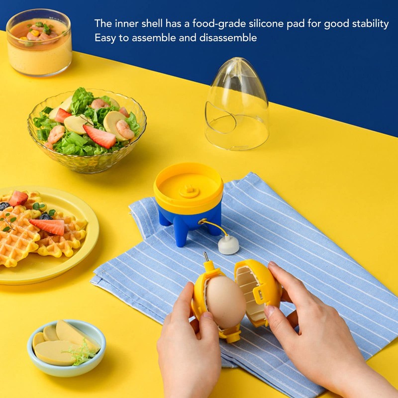 Egg Spinners, Perfect Protection, Physical Principle, Protein Egg Yolk Mixing,