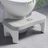 Toilet Stool Squat Adult, 7 Inch Poop Stool Adult for