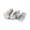 5pcs 304 Stainless Steel Adapter Male to Male Converter Double