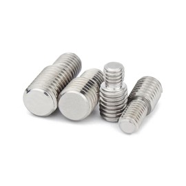 5pcs 304 Stainless Steel Adapter Male to Male Converter Double Head Transfer Screw Bolt M3 M4 M5 M6 M8 (M3*4-M4*6)