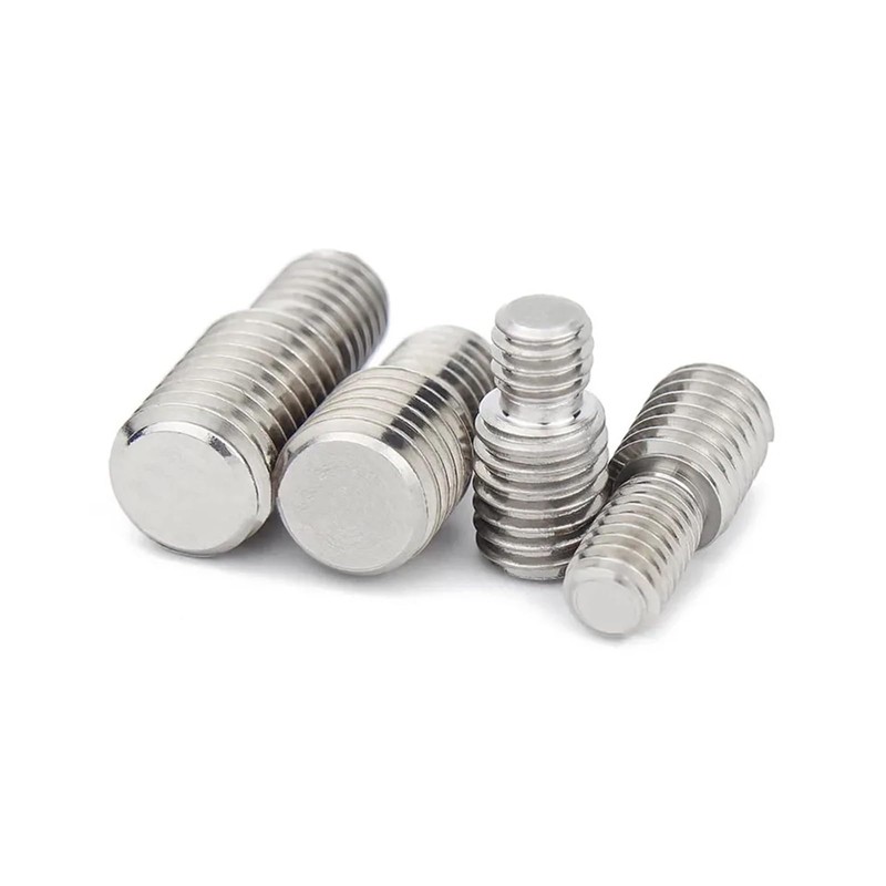 5pcs 304 Stainless Steel Adapter Male to Male Converter Double