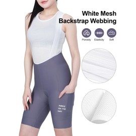 INBIKE Padded Bike Shorts Women Cycling Shorts with Pocket Biking Shorts for Spinning Road Bike MTB…