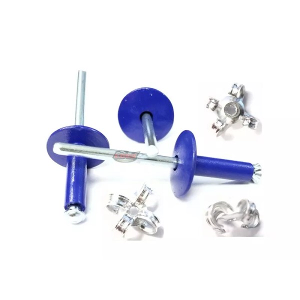 Edge Performance Products Dark Blue 3/16" Rivet Large Head Exploding