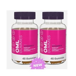 OMNILIFE VITAMIN D3 GUMMIES. WITH ZINC, VITAMINE A, C AND STEVIA. 2pack