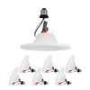 Jolux 5/6 Inch LED Spring Hook Retrofit Downlight, Recessed can