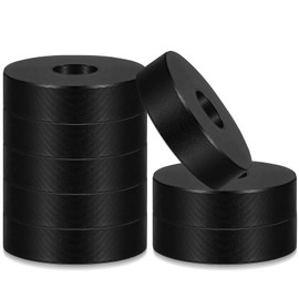Thick Rubber Washers Round Spacers 1.5" OD 0.5" Inner Diameter 0.43" Thick Mechanical Vibration Dampening Pads for Screws Bolts Faucet