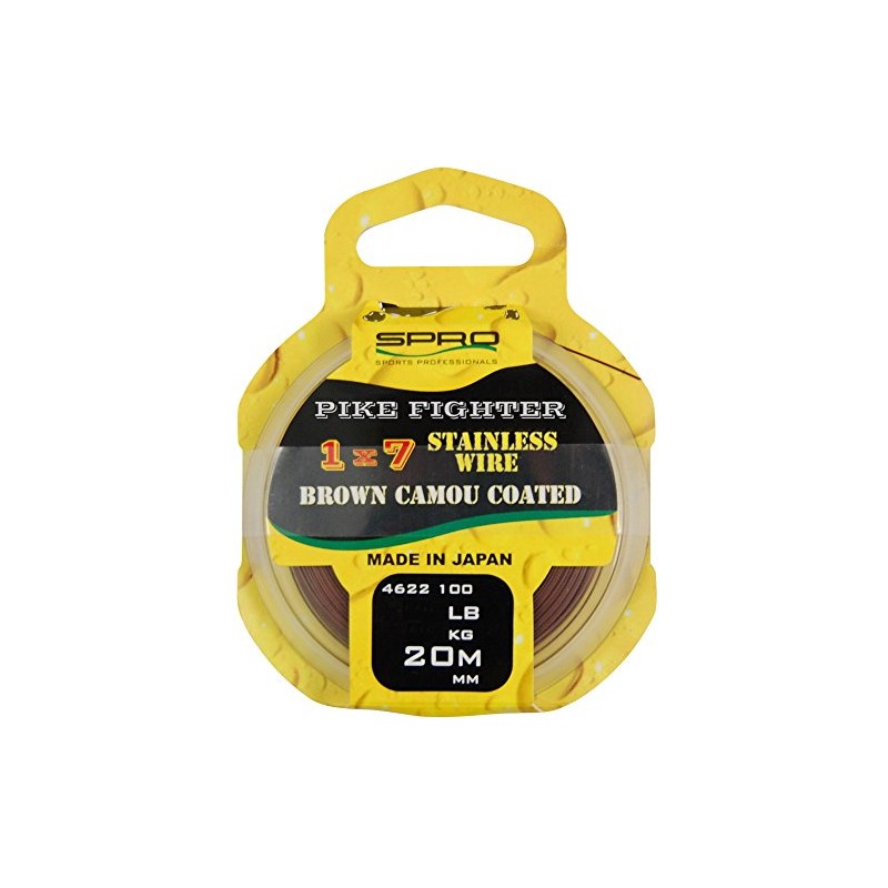 Spro Pike Fighter 1 x 7 Coated Wire 20 m