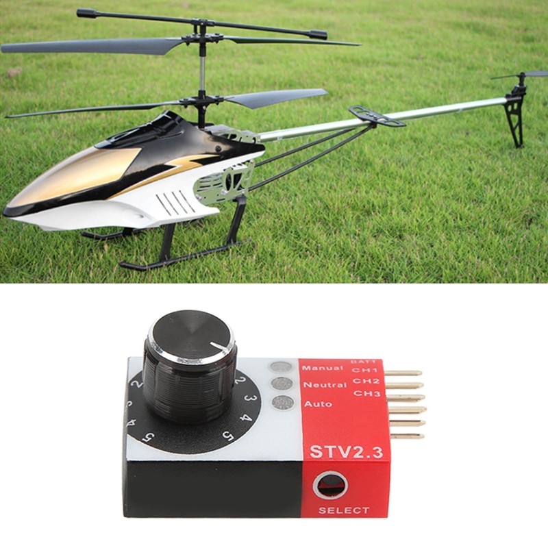 Servo Tester Mini RC Helicopter Servo Tester 4.8V-6.0V STV2.3 ESC