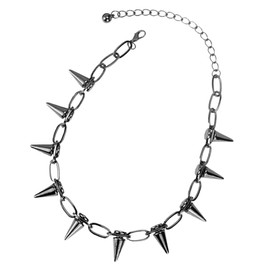 TEHAUX Rivet Necklace for Women Unique Rivet Jewelry Clavicle Chain for Everyday Wear Stylish Necklace for Parties and Special Occasions