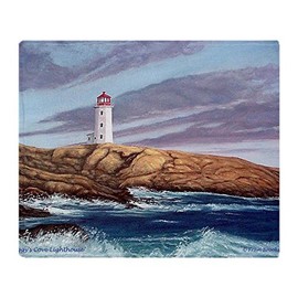 CafePress Peggys Cove Lighthouse Throw Blanket Soft Fleece Throw Blanket, 50"x60" Stadium Blanket