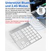 Pubiohs Bluetooth Numpad - Dual Mode Numeric Keypad Bluetooth +