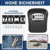 DIYGEEK Key Safe with Code, Outdoor Key Safe with Number