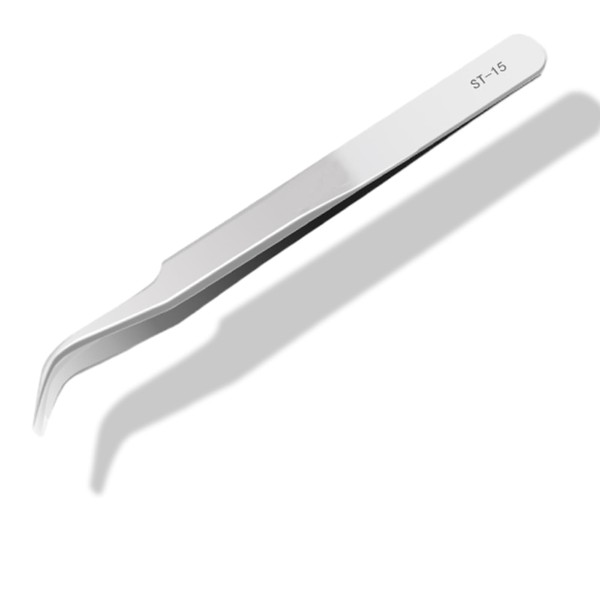 Pointed Tweezers Stainless Steel Precision Tweezers Eyebrow Plucking Surgical Tweezers