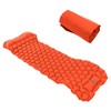 Camping Sleeping Pad Mat Foot Press Inflatable Cushion Mattress for