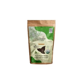 Sizzling Organic Ceylon Black Peppercorns – USDA Certified Organic, Non-Irradiated, Family-Owned Farm in Sri Lanka (100g)
