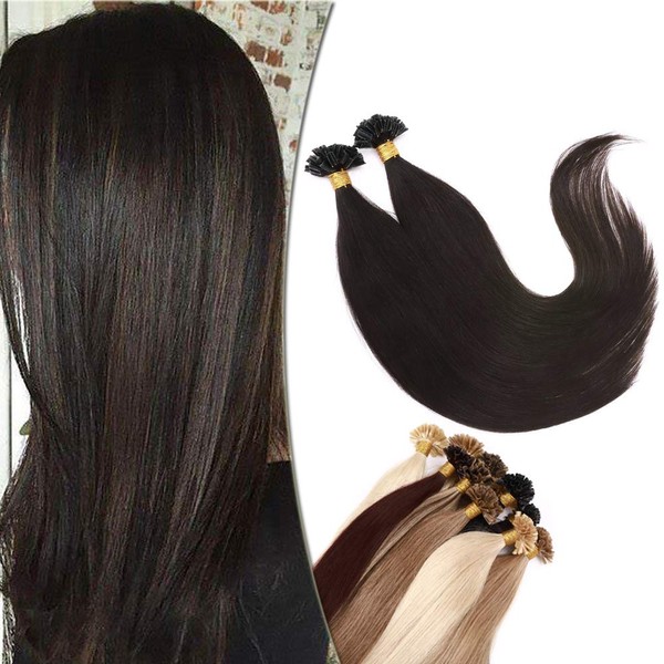 20 inch SEGO Pre Bonded Hair Extensions 1g Real Human