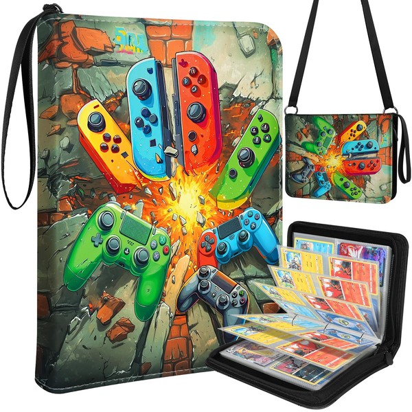 Lotadilo for Card Binder with 440 Pockets 4 Pocket -