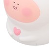 USB Fat Peach Night Tap Lamp with Timing Function Intelligent