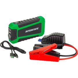 Interstate Batteries Jump Starter and Charger 12V 700A (8,000mAh, 8Ah) Portable LED Jumpstart Battery Power Pack for 12 Volt Automotives, USB Electronics (JMP0800)