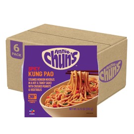 Annie Chun's Spicy Kung Pao Noodle Bowl, 8.73 oz (Pack of 6)