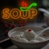 Soup Neon Sign, Soup Led Sign, Soup Neon Light, Food