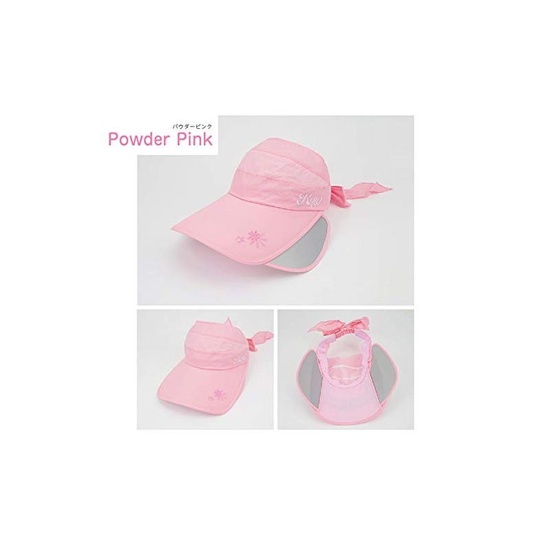 Cute and Stylish UV Protection Sun Visor, Back Ribbon, Side