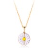 Daisy I Love You Necklace for Girls Women Gold Inspirational