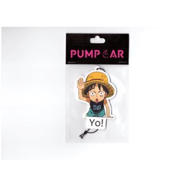 PumpCar 2 pieces Luffy kid double-sided hanging Japanese anime cherry-scented One Piece car air freshener Cool anime hanging air fresheners for rearview mirror Car Interior Accessories Household Gifts