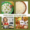 Himalayan Chef Basmati Rice,Extra Long Grain Rice Fluffy Quick Cooking