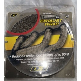DEI Titanium Exhaust Wrap 2" x 50' Roll Titanium