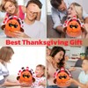 NIUBEHOHO Thanksgiving Decoration Turkey Plush Toy Plush Turkey Stuffed Animal