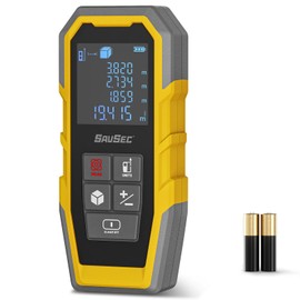 Laser Measure Device, SAVSEC 328Ft Digital Laser Measuring Tool with 4 Unit Switching, 1/16in Accuracy, Measuring Distance/Area/Volume/Pythagorean